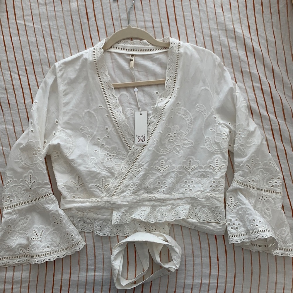 Spell Designs Damsel Lace Top size L - Picture 3 of 12